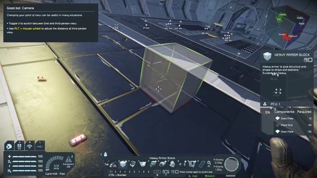 Space Engineers ОсмотрTriport Spire Внутреняя отделка просто класс смотреть онлайн