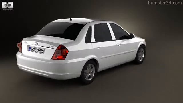 Lifan Breez (520) sedan 2012 by 3D model store Humster3D.com смотреть онлайн