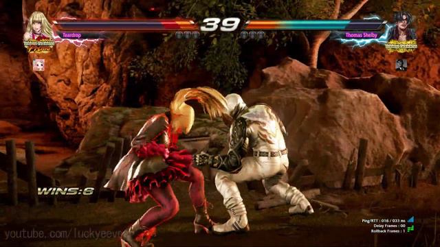 TEKKEN 7 LuckyEevee (LILI) vs Thomas Shelby (JIN) 05.06.23 смотреть онлайн