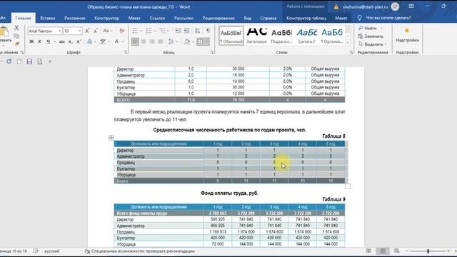 УРОК №6 мини-курса "Пошаговая инструкция по расчету бизнес-плана" смотреть онлайн