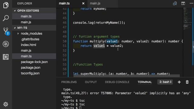 TypeScript 012 Object의 Type смотреть онлайн