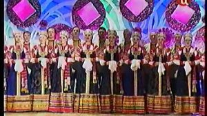 Рязанский хор - Над окошком месяц