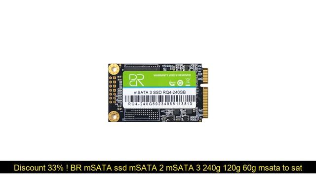 Product Review BR mSATA ssd mSATA 2 mSATA 3 240g 120g 60g msata to sata adapter enclosure internal смотреть онлайн