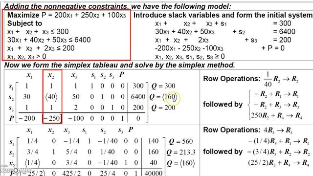 4 4 7 Finite Math An Agriculture Simplex Example смотреть онлайн