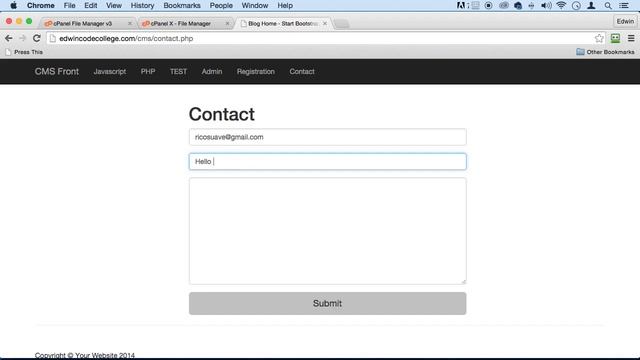 4 Modifying Email Headers - SENDING EMAILS - PHP COURSE CMS PROJECT смотреть онлайн