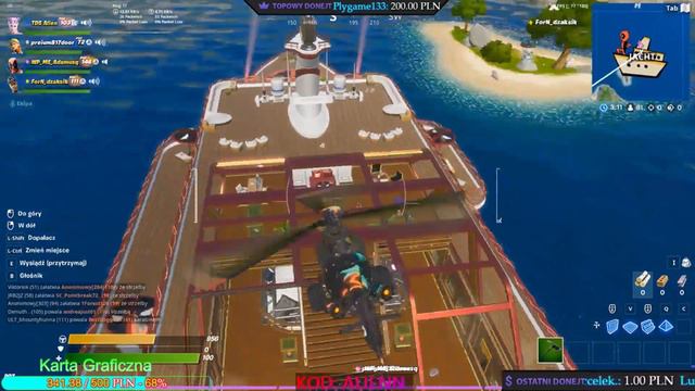 🔥Fortnite: 16:00 EVENT ! ⭐ ZARPASZAM ! CUSTOMY Z WIDZAMI ⭐ #fortnite #live #NaZywo #Customy #event смотреть онлайн