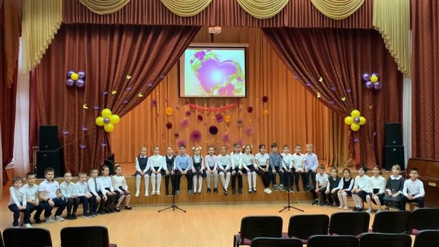 День Матери 2022,3 класс.Песня для бабушек. смотреть онлайн