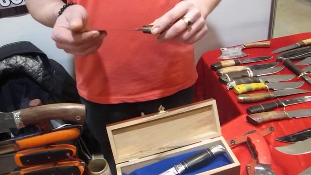 ?Клинок 2021? Компания Элит Сталь?Мастер  и автор ножей Иван Мартьянов!?Ручная работа ножи под зака