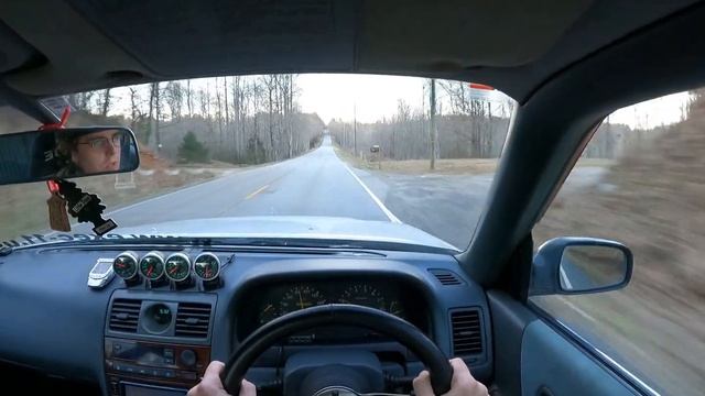 1995 Nissan Laurel RB25DET POV Drive & Drift