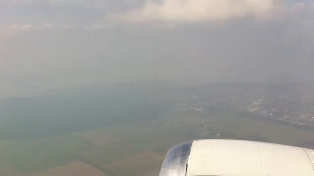Взлет Боинг 737-500 utair Ульяновск-Москва смотреть онлайн