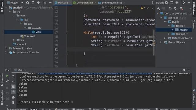 Lesson 7. Geting ResultSet to List смотреть онлайн