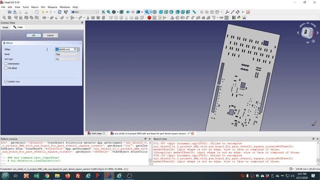 066 FreeCAD working with imported step file смотреть онлайн