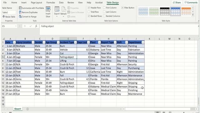 MS Excel in Tamil from Beginners to Advanced - Tables : Remove Duplicate, Resize Tables - Part 9 смотреть онлайн