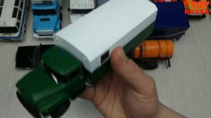 Много машинок моделек ЗИЛ масштаб 1/43. Про машинки
