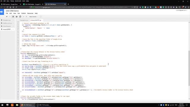 Google Sheets CRM 06 - Invoicing, automated PDF export, and Invoice History смотреть онлайн
