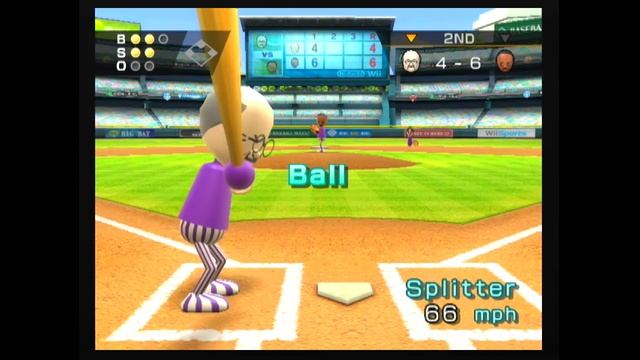 Wii Sports - Baseball - Reaching Pro Level смотреть онлайн
