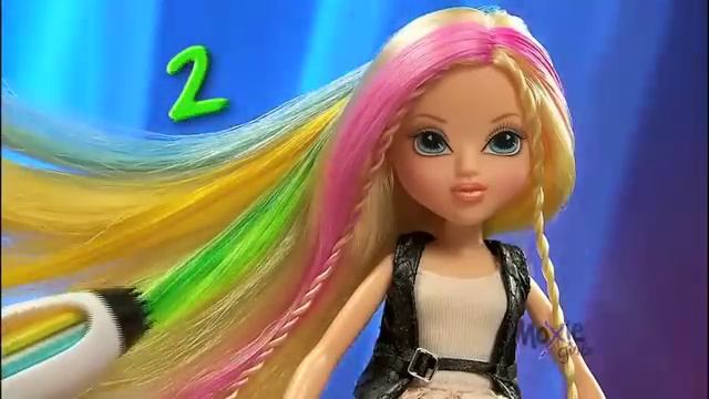 Moxie Girlz Magic Hair Color Streak Studio смотреть онлайн