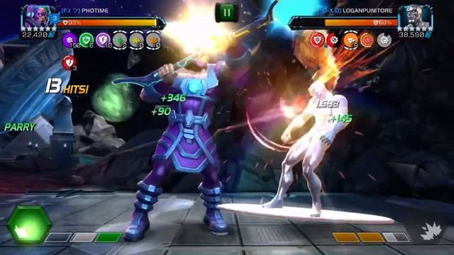 Galan vs Silver Surfer On Node 46, Strike Counter | Season’s War | Easy Win смотреть онлайн