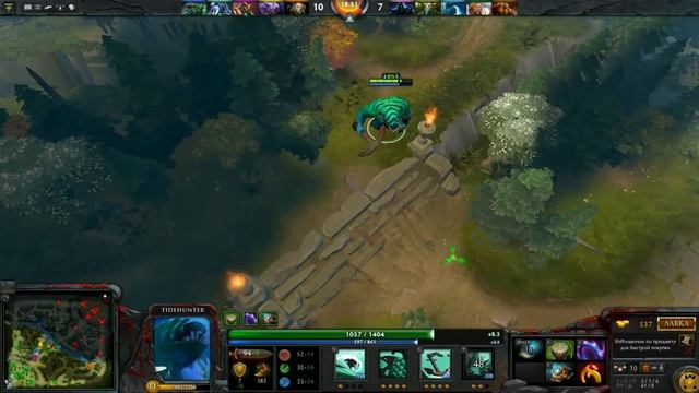 Dota 2 Tidehunter затащил игру смотреть онлайн