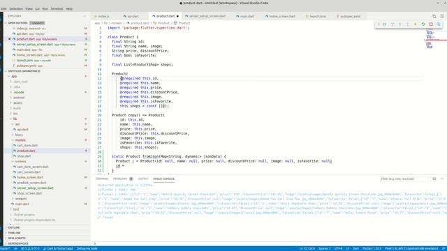 REST API NodeJS & Flutter 04 02 Fetch Products смотреть онлайн
