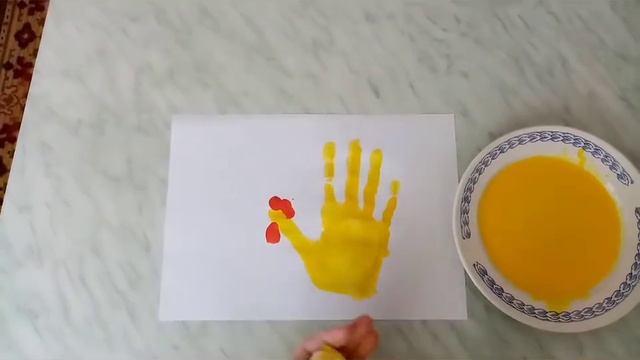 Нетрадиционная техника рисования ладошками. Возраст 1-я младшая группа.