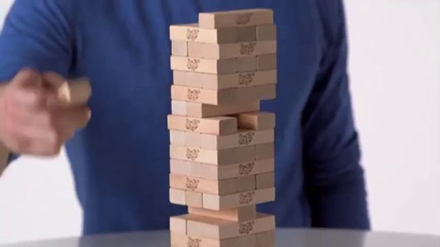 Hasbro Jenga Classic Game with Genuine Hardwood Blocks,Stacking Tower Game смотреть онлайн