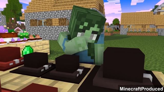 Monster School: All Episodes Part 1 (Minecraft Animation) смотреть онлайн