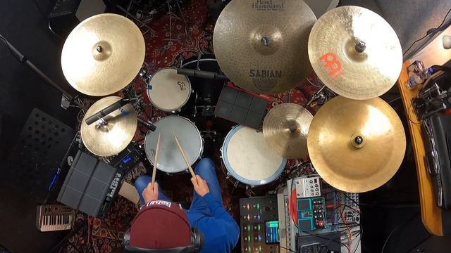 Nord Drum 3P with Acoustic Drums + Looper 1 смотреть онлайн