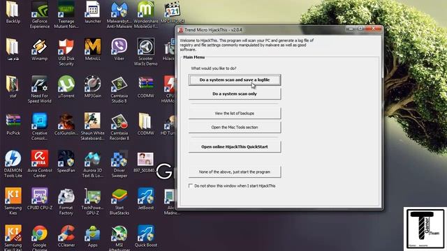 TGamer- كيفية تسطيب برنامج hijackthis смотреть онлайн