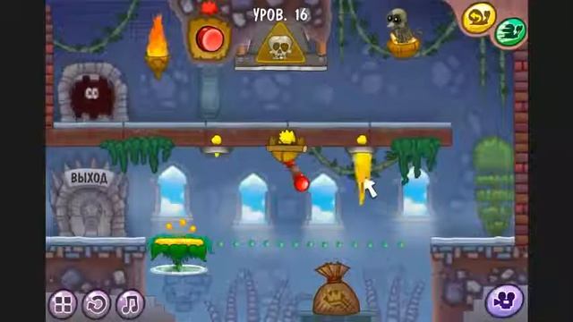 Улитка боб 7 Дракон во сне прохождение уровни 11 - 20 видео смотреть онлайн