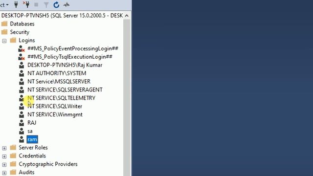 How to create user login in SQL Server смотреть онлайн