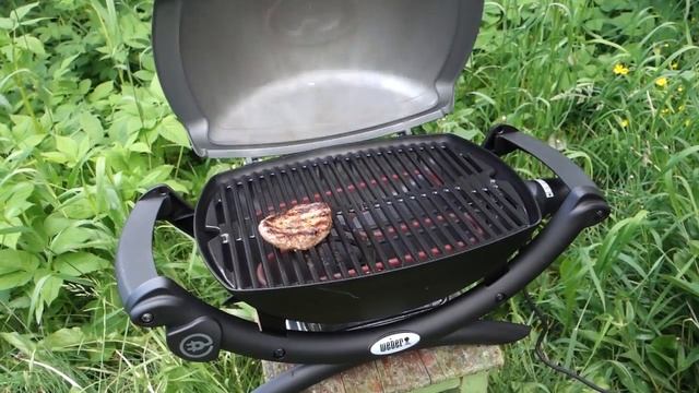 Электрический гриль Weber Q 1400 смотреть онлайн