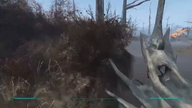 Fallout 4 Реальный хардкор: пара маток болотников и чудище. смотреть онлайн