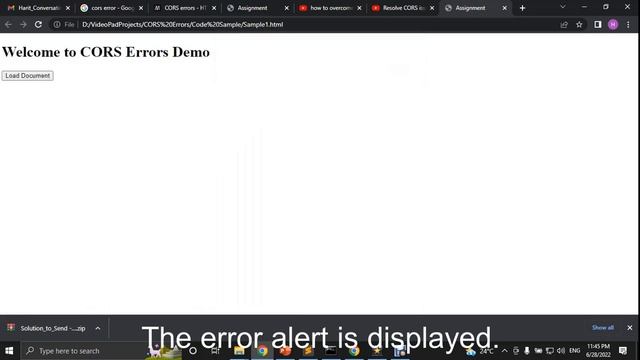 What are CORS Errors and how to solve them? смотреть онлайн
