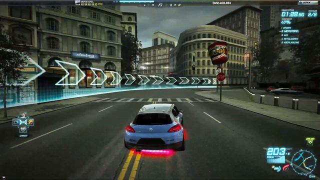 NFS World Evolved V2 daily challenge series (E class, win the race, Scirocco) Escape from chinatown смотреть онлайн