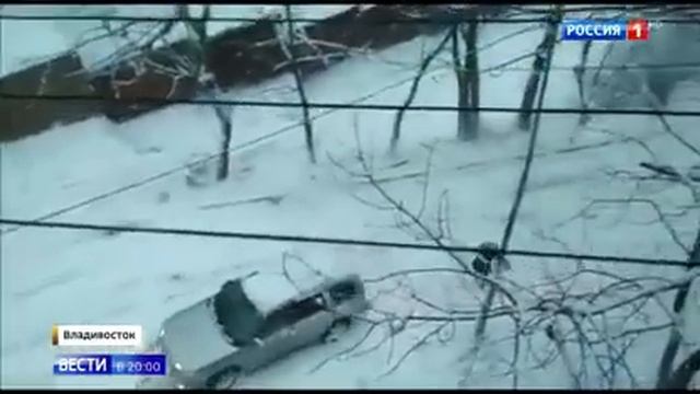 Снег во Владивостоке смотреть онлайн