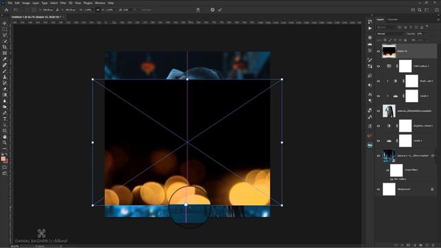Tutorial Photoshop | Day & Night Blend Effect | Color Match смотреть онлайн