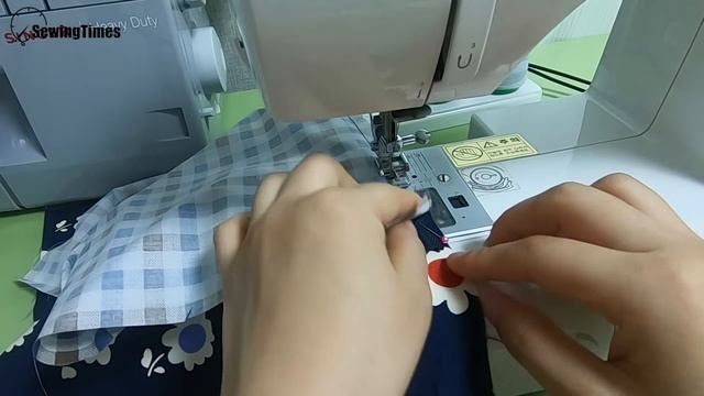 DIY TOTE BAG with Front Pocket | EASY Market Bag Tutorial [sewingtimes] смотреть онлайн