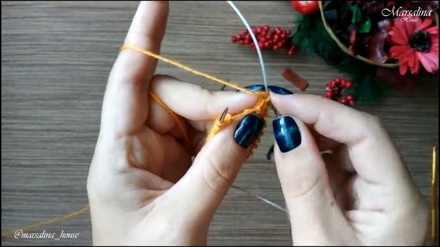 Резинка 1х1 и 2х2 Набор петель с помощью крючка и вспомогательной нити смотреть онлайн