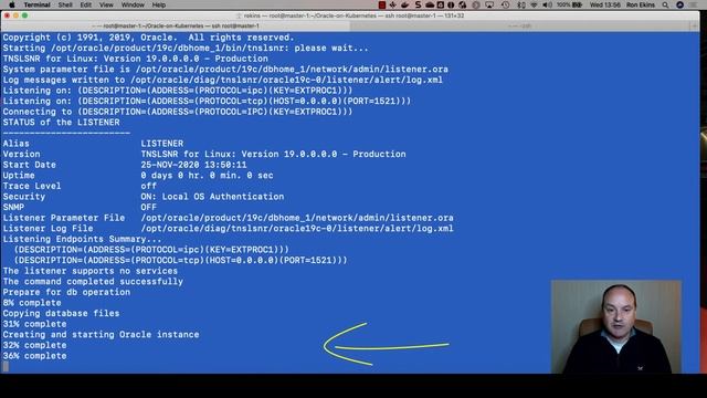 Running Oracle 19c on Kubernetes with Portworx storage смотреть онлайн