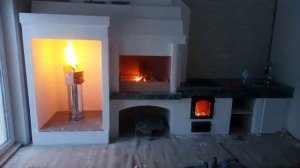 Барбекю комплекс ОБЛЕГЧЕННЫЙ 2019. Установлен на винтовых сваях.