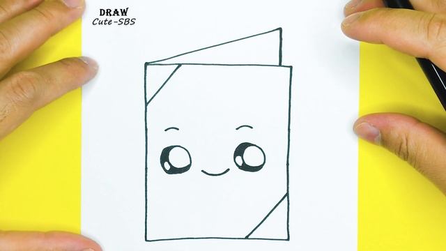 How to draw a cute wedding invitation card, draw cute, step by step смотреть онлайн