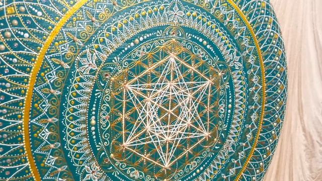 КАРТИНА - "Цветок жизни и куб Метатрона"! смотреть онлайн