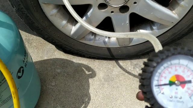 Ресивер из фреонового баллона для быстрой накачки колёс. смотреть онлайн