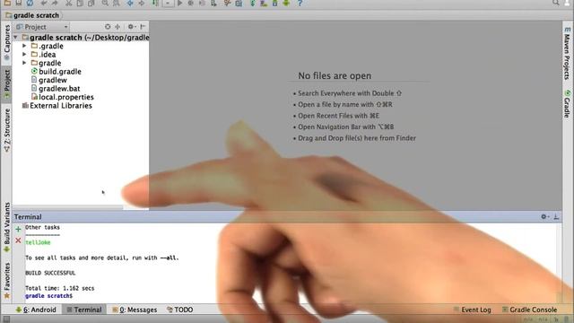 4_l_Importing Gradle Projects смотреть онлайн