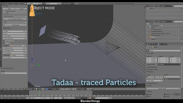 Blender Particle Tracer using Animation Nodes 2.1 смотреть онлайн