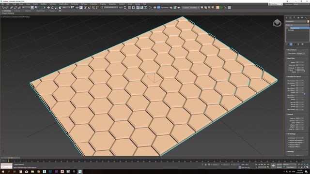 3ds max Floor Generator Hexagon смотреть онлайн