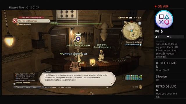 I am playing Final Fantasy XIV online (Trophy Veteran Logger) смотреть онлайн