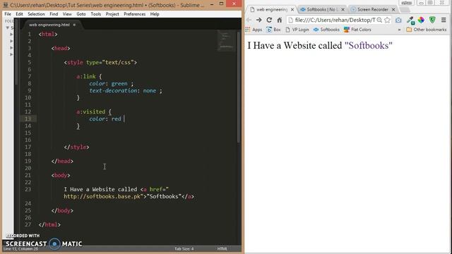 HTML & CSS - 20 - Links Styling смотреть онлайн