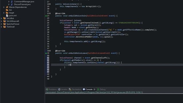 Temporäre Channel (Partybeast Bot) | Folge#5 | Discord Bot Programmierung [Java/JDA] смотреть онлайн